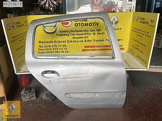 RENAULT 2005 CLIO ÇIKMA ORJİNAL SAĞ ARKA KAPI SALİM OTOMOTİ