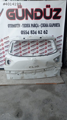 Renault Clio 4 arka bagaj kapağı model 2011 2015