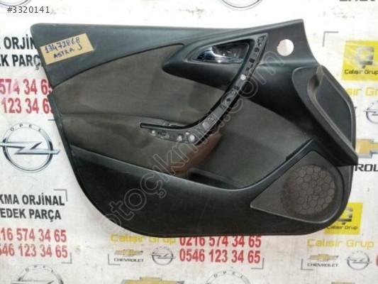 OPEL ASTRA J SOL ÖN  KAPI DÖŞEMESİ OEM 13472868 sÖKME YEDEK PARÇA