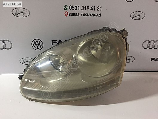 VOLKSWAGEN GOLF 5 JETA ÖN SOL FAR ORJİNAL