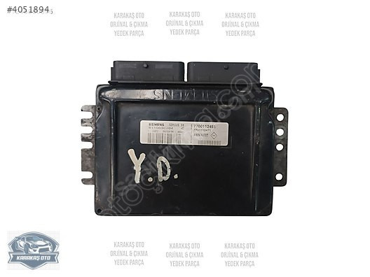 RENAULT ESCAPE 2 2.0 MOTOR BEYNİ ORJİNAL 7700112451