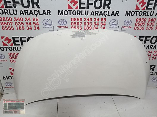 TOYOTA VERSO MOTOR KAPUTU ÇIKMA ORJİNAL PARÇA 2012-2017