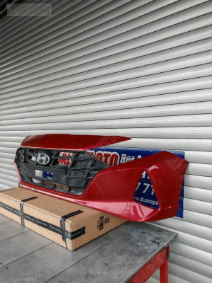 HYUNDAI I20 2020-2025 KIRMIZI ÖN TAMPON-PANJUR-DÜZCE ÇIKMA