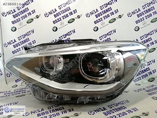 BMW 1 SERİSİ F20 1.18 1.20 MAKYAJSIZ XENON SOL FAR 63117296913