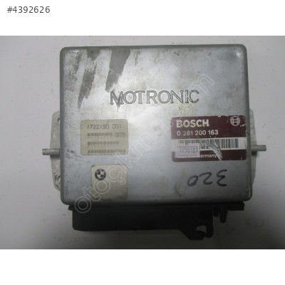 BMW E30 3.20 Motor Beyni 0261200163 1722180