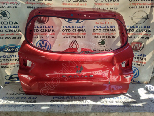 Renault kadjar bagaj kapağı orijinal kırmızı 2015-2023