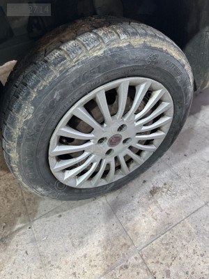 Fiat linea punto stepne yedek jant lastik