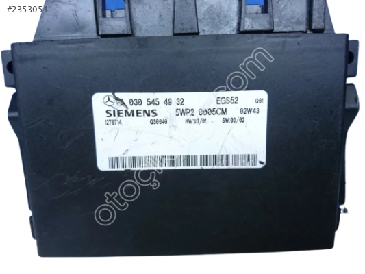 A0305454932 W210 E320 Otomatik Şanzıman Beyni