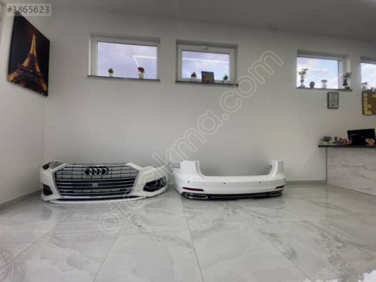 SADECE WHATSAP !! AUDİ A6 ARKA TAMPON DOLU BEYAZ HATASIZ