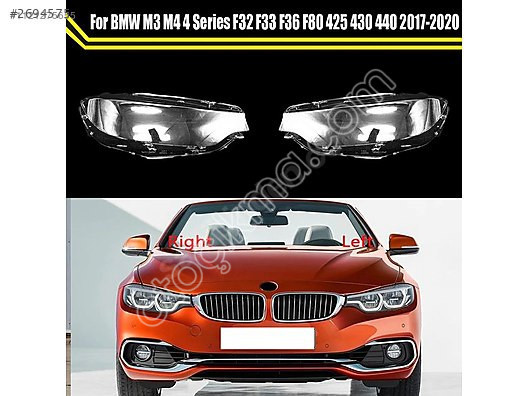 BMW F32-F36 2016-2019 SAĞ FAR CAMI