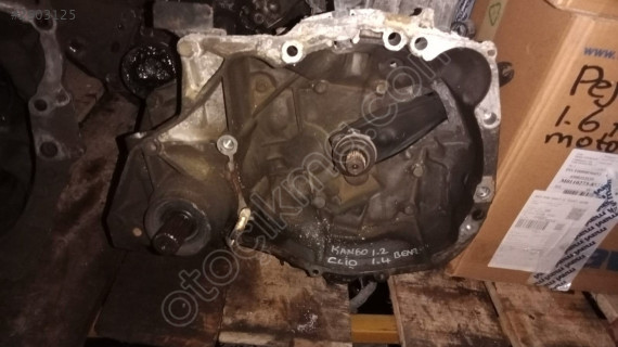 Kango,Clio 1.2.    1.4 benzinli manuel şanzıman yedek parça