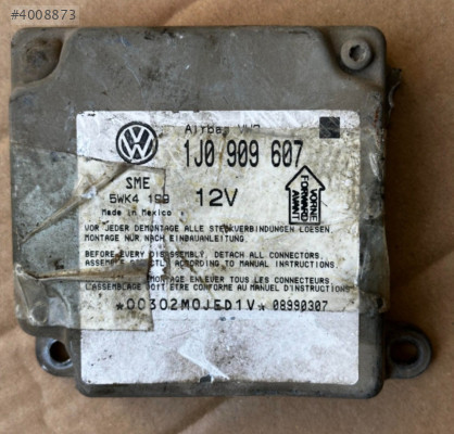 VW PASSAT B5 97-00 HAVA YASTIĞI AIRBAG BEYNİ 1J0909607