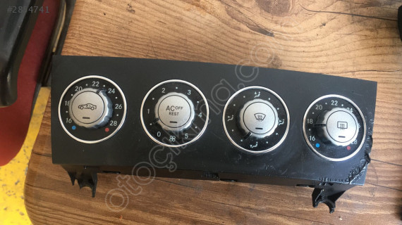 Mercedes slk klima kontrol paneli