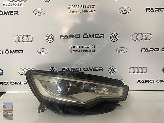 AUDİ A6 ÖN SAĞ FAR ORJİNAL
