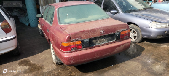 96 Toyota Corolla komple kasa kaporta aksamı