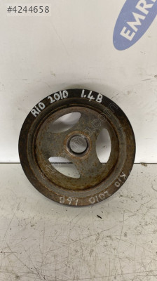 kia rio 2010 1.4 çıkma orjinal krank kasnağı (son fiyat)