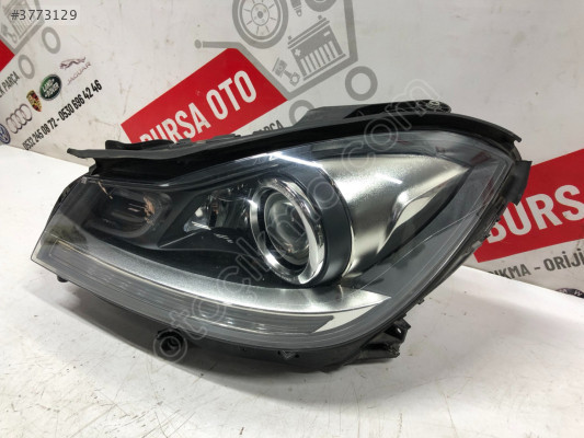 MERCEDES W204 C KASA SOL MERCEKLİ FAR A2048203539 SÖKME ORJINAL