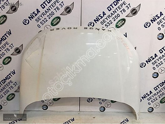 LAND ROVER RANGE ROVER EVOQUE L538 KASA KAPUT BEYAZ 2012-17