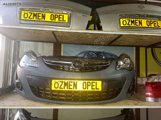 ÖZMEN OPEL CORSA D MAKYAJLI ÖN TAMPON SAĞ SOL FAR PANJUR IZGARA