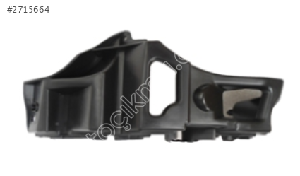 ARKA TAMPON BRAKETİ ÜST SAĞ RENAULT FLUENCE 09-16 850440017R