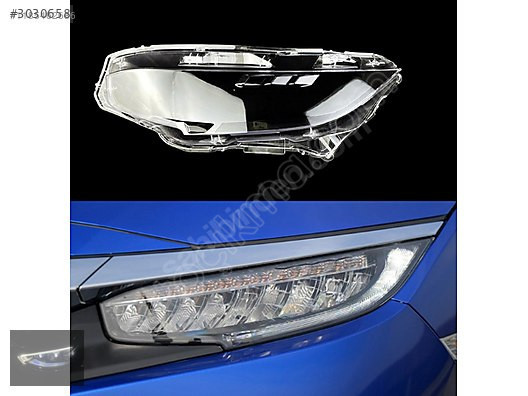 HONDA CİVİC FC5 LEDLİ SOL FAR CAMI 2015-2020