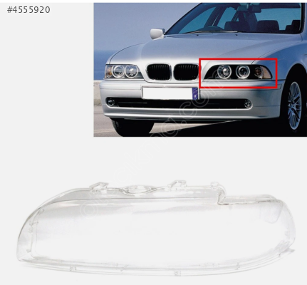 BMW 5 E39 SIFIR SOL FAR CAMI 1996-1999