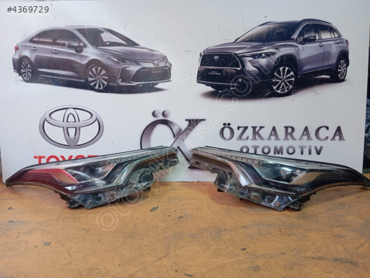 2019-2023 TOYOTA C-HR ÇIKMA ORİJİNAL LEDLİ TAKIM FAR ADAPTİF