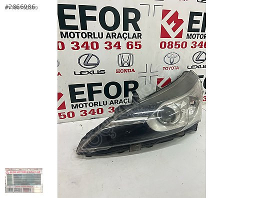 TOYOTA VERSO SOL FAR ZENON ORJİNAL YEDEK PARÇA 13-18