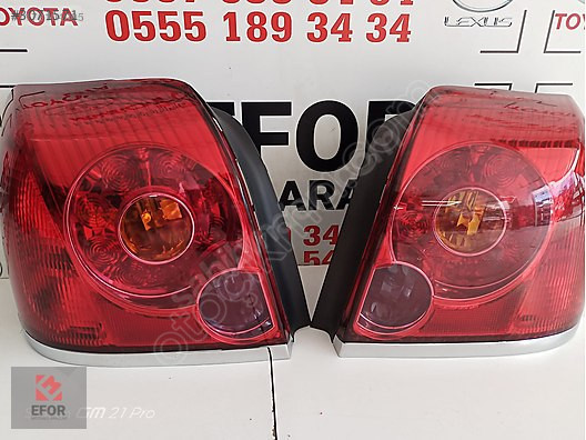 TOYOTA AVENSİS SIFIR SAĞ STOP 03-05 OEM NO: 81551-05140