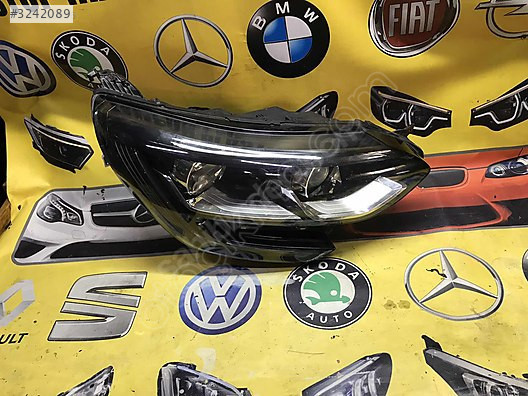 RENAULT MEGANE 4 TOUCH SAĞ FAR ORJİNAL ÇIKMA TEMİZ