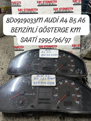 8D0919033M AUDİ A4 B5 A6 BENZİNLİ GÖSTERGE KM SAATİ 1995/96/97