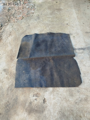 Peugeot 407 bagaj halısı