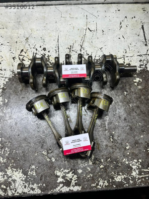 Toyota corolla 1zr krank mili ve piston kolları