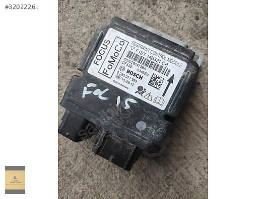 2015 FORD FOCUS AİRBAG BEYNİ F1ET14B321 / 0 285 011 993
