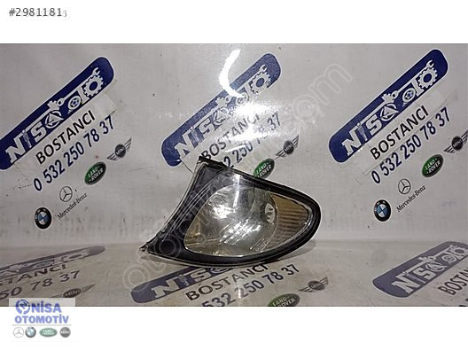 BMW 3 SERİSİ E46 KASA SOL SİNYAL FARI SİYAH BEYAZ 63136914199