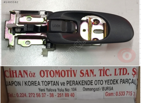 Kia Sephia Kapı Kolu Kia Shuma Kapı Kolu