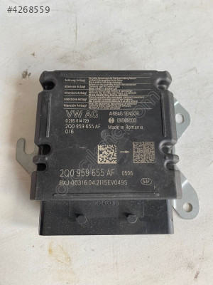 T-CROSS T-ROC AİRBAG BEYNİ 2Q0959655AF ÇAĞRI OTO MASLAK