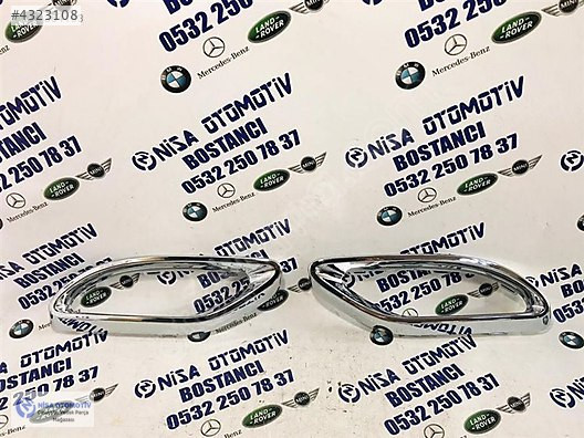 MERCEDES C SERİSİ C180 W205 SAĞ SOL EGZOZ UCU NİKELAJ A205885222