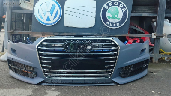 A6 SLİNE ÖN TAMPON DOLU SIFIR SİYAH PANJUR ÇAĞRI OTO MASLAK