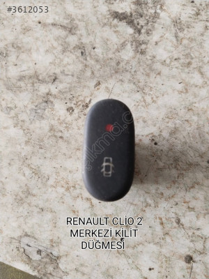 RENAULT CLİO 2 ORJİNAL MERKEZİ KİLİT DÜĞMESİ