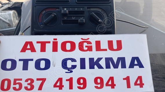 Fiat uno 70 kalorifer kontrol paneli 1992 2000
