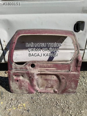 DAİHATSU TERİOS ÇIKMA ORJİNAL BAGAJ KAPAĞI