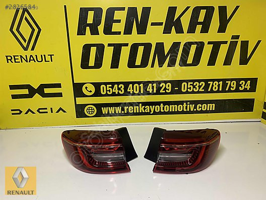 Renault Clio 5 Sağ Sol Stop - Sıfır Orjinal - Renkay Oto