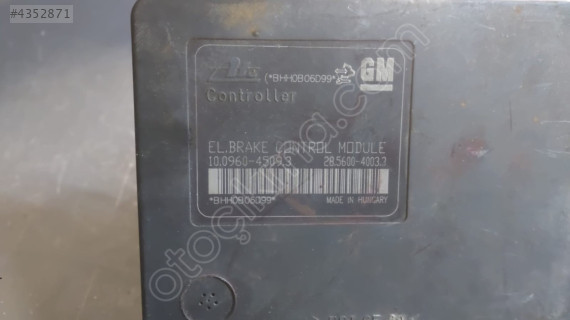 Çıkma Orjinal  Opel Astra J Abs Beyni