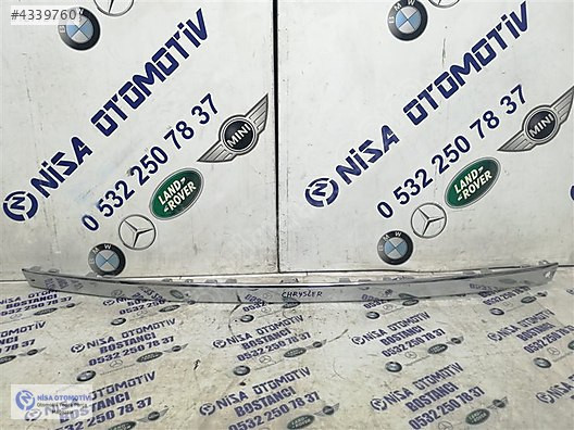 JEEP CHEROKEE 4 ARKA TAMPON NİKELAJI ORJ ÇIKMA