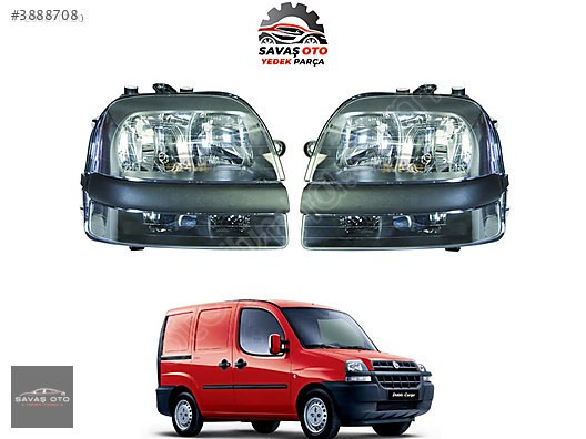 DOBLO ÖN FAR SAĞ SOL MOTORLU 2000+ ADET FİYAT 51752554 51752555