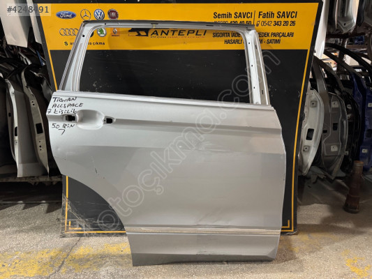VOLKSWAGEN TİGUAN ALLSPACE SAĞ ARKA KAPI 7 KİŞİLİK ÇIKMA ORİJİNAL
