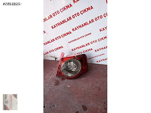 PASSAT B6 SAĞ STOP KAYHANLAR OTO ÇIKMA 