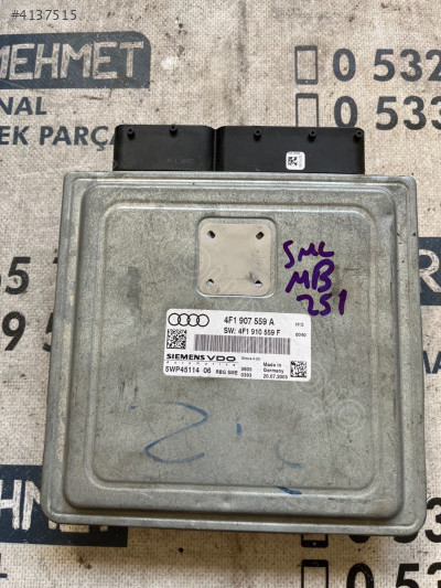 ÇIKMA AUDI A6 3.2 4F1 907 559 A 4F1907559A MOTOR BEYNİ