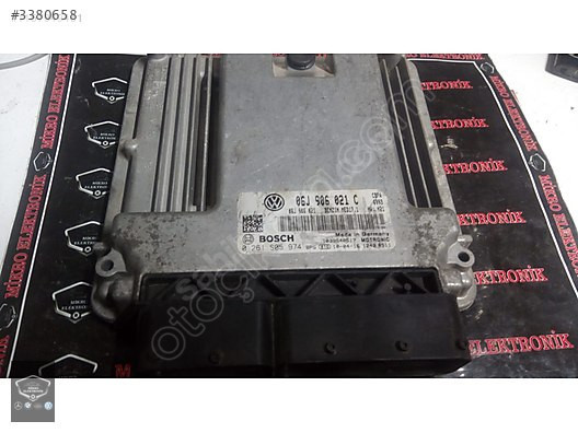 06J906021C 06J906021 0261S05974 1039S38519 VW PASSAT MOTOR BEYNİ